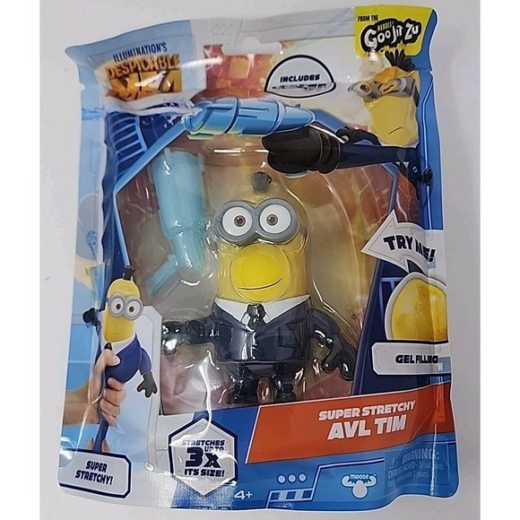 Other - Despicable Me 4 Minions Super Stretchy AVL TIM Water Blaster Included. New